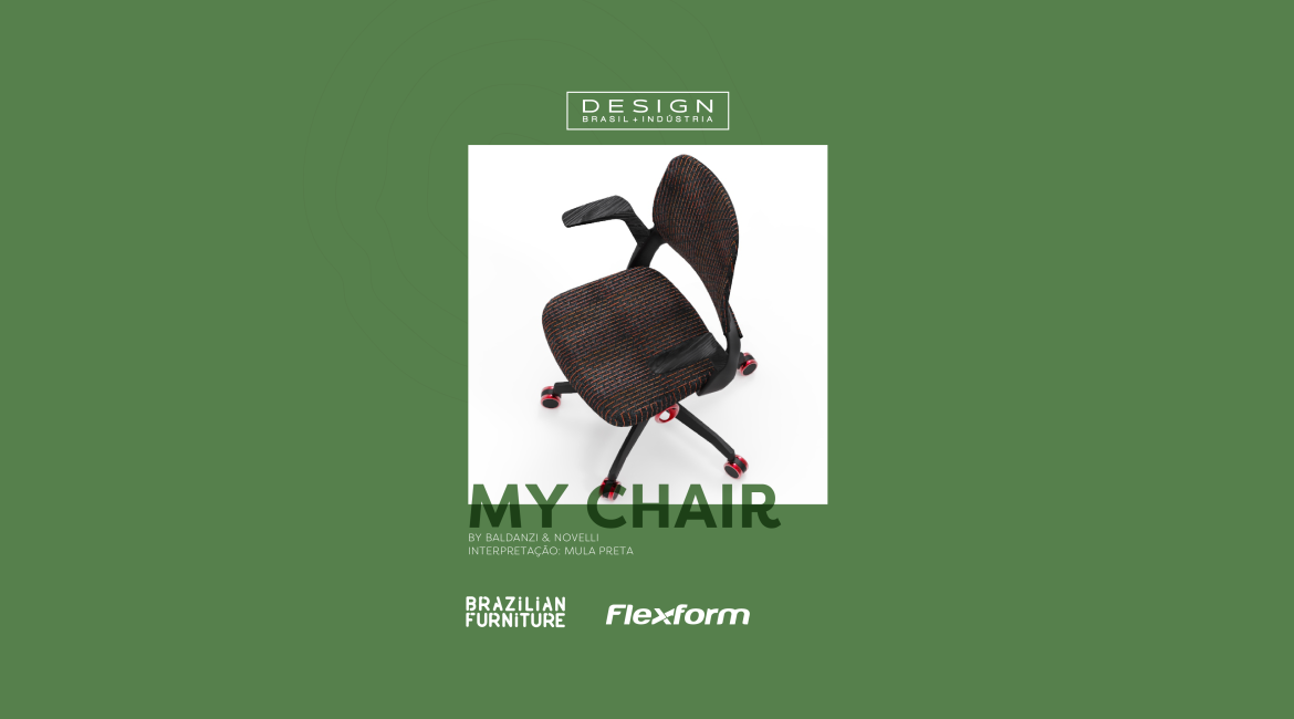 FlexForm e Mula Preta: parceria inovadora na releitura da ‘My Chair’ para o Design Brasil + Indústria